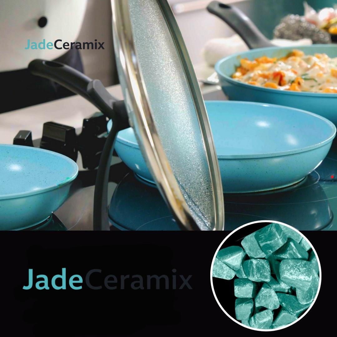 JadeCeramix - Tapa para sartén cerámica de jade 24 cm