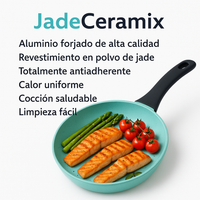 JadeCeramix™ – La sartén saludable que NO libera tóxicos