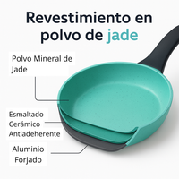 JadeCeramix™ – La sartén saludable que NO libera tóxicos