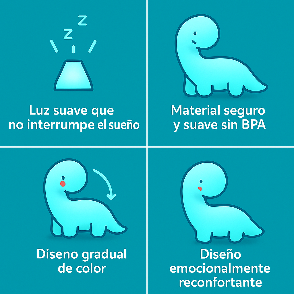 DinoLight™ – Un dinosaurio que cuida sus noches