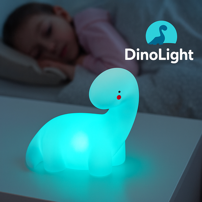 DinoLight™ – Un dinosaurio que cuida sus noches
