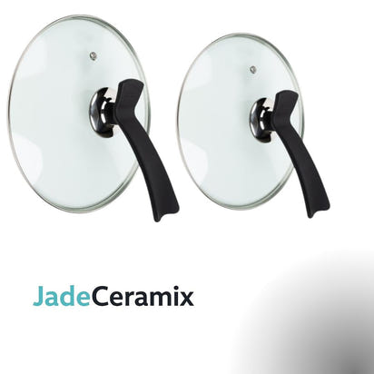JadeCeramix - Tapa para sartén cerámica de jade 24 cm