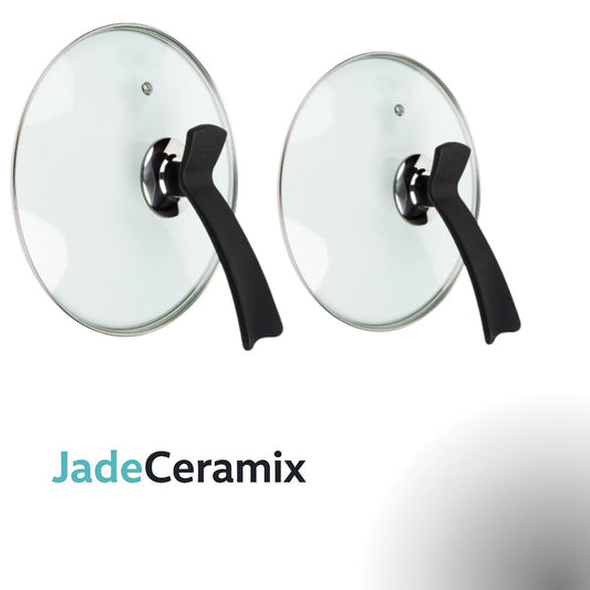 JadeCeramix - Tapa para sartén cerámica de jade 24 cm