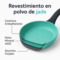 JadeCeramix™ – La sartén saludable que NO libera tóxicos
