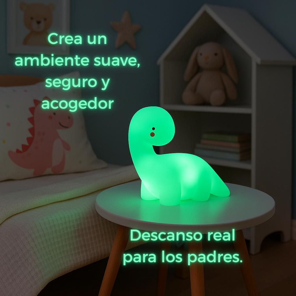 DinoLight™ – Un dinosaurio que cuida sus noches