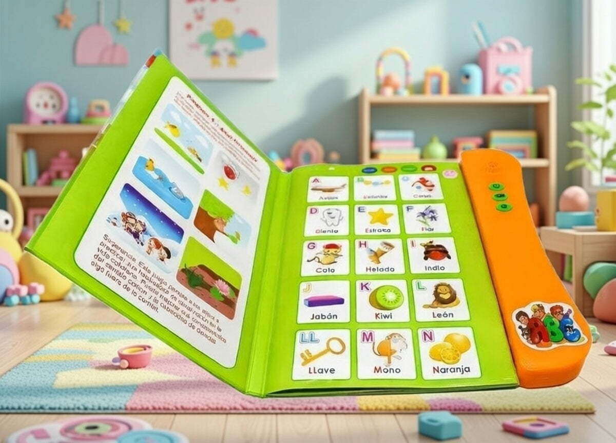 El libro interactivo que mantiene a tu hijo entretenido sin usar pantallas